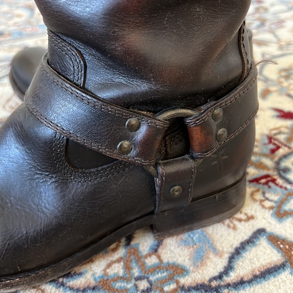 Frye Melissa Harness Riding Boots size 7 - Picture 8 of 9